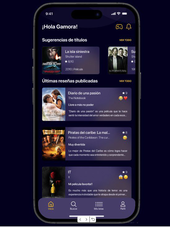 Diseño de Interfaz de App